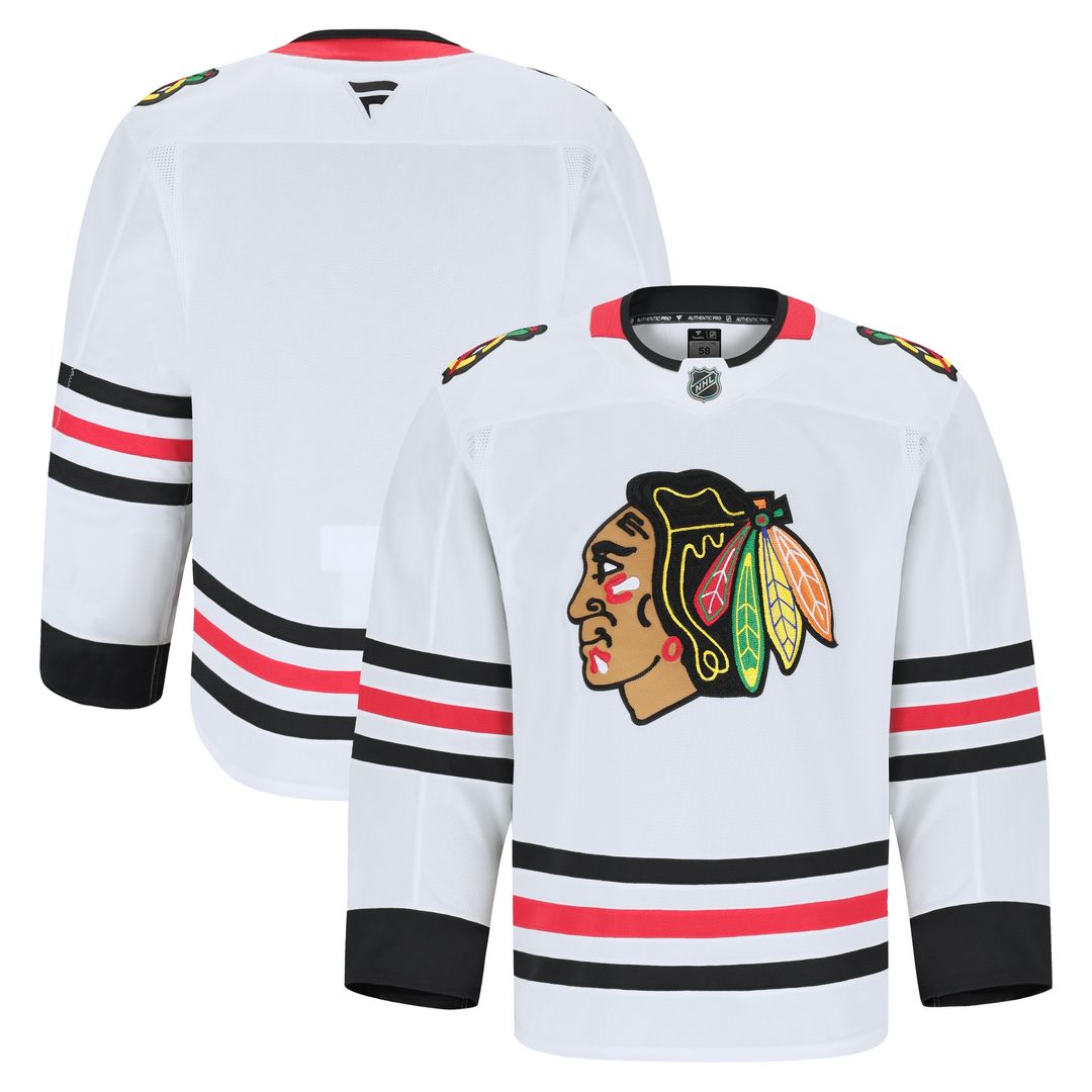 Chicago Blackhawks Fanatics Away Authentic Pro Jersey - White