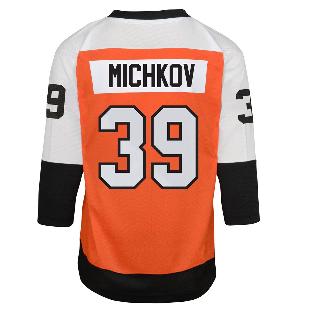 Matvei Michkov Philadelphia Flyers Youth Home Player Replica Jersey - Orange