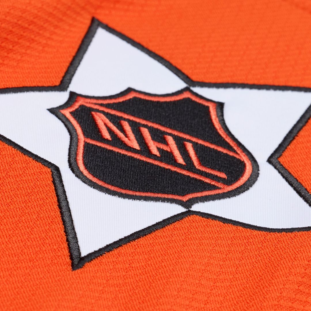 Marcel Dionne Mitchell & Ness 1976 NHL All-Star Game Power Play Jersey - Orange