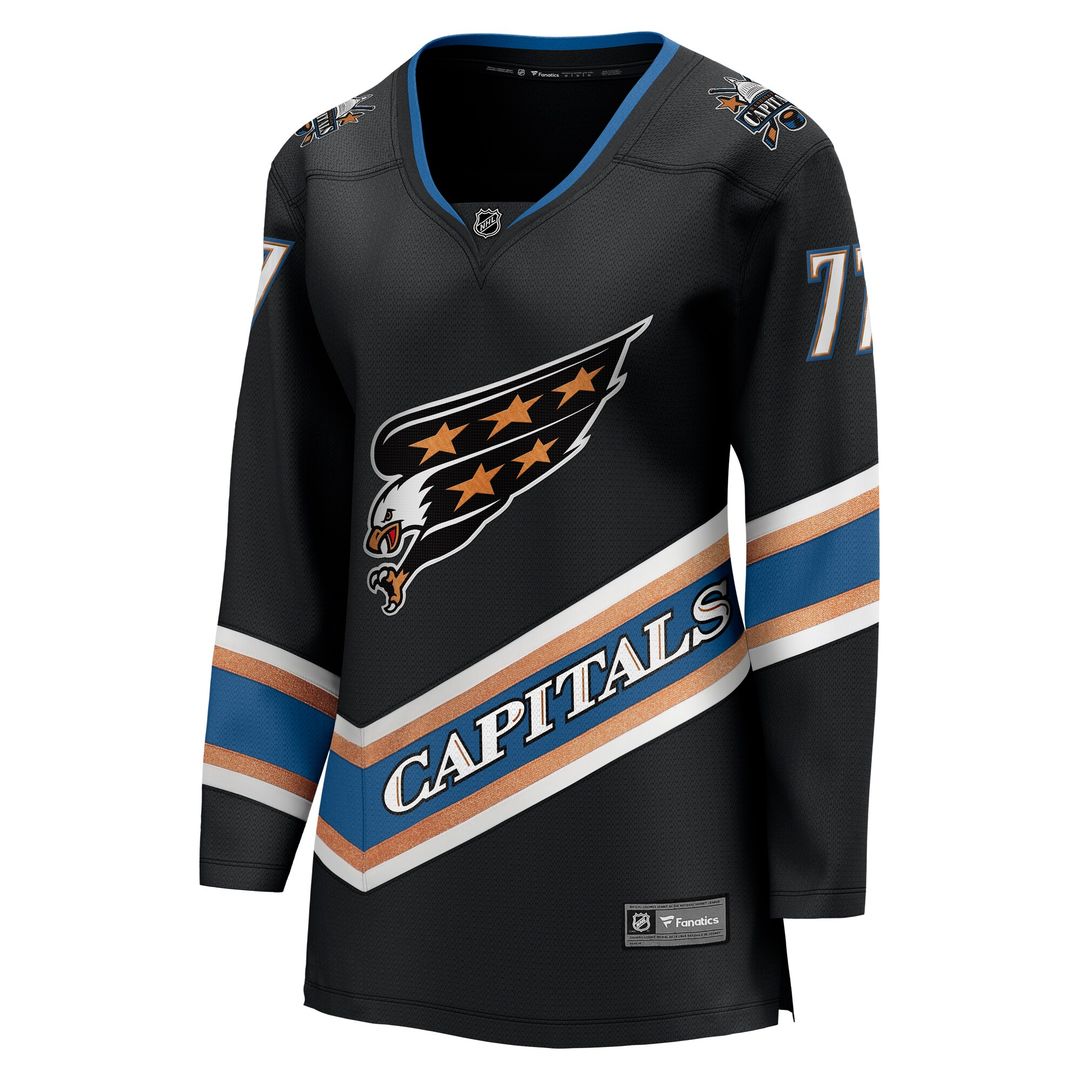 TJ Oshie Washington Capitals Fanatics Women's 50th Anniversary Breakaway Jersey - Black