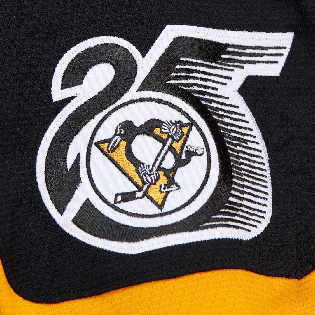 Mario Lemieux Pittsburgh Penguins 1991-92 Power Play Jersey - Black
