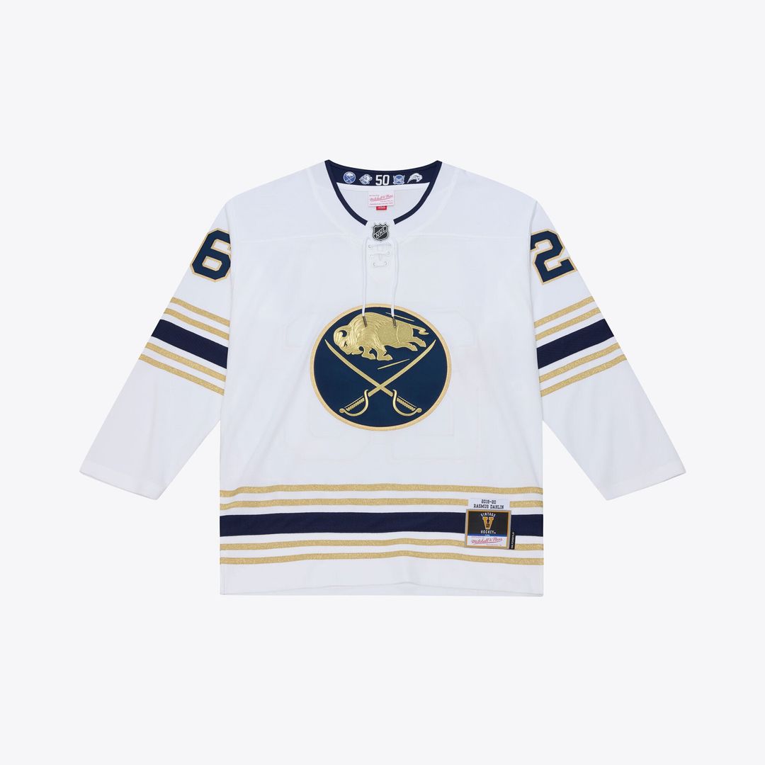 Rasmus Dahlin Buffalo Sabres Mitchell & Ness 2019 Power Play Jersey - White