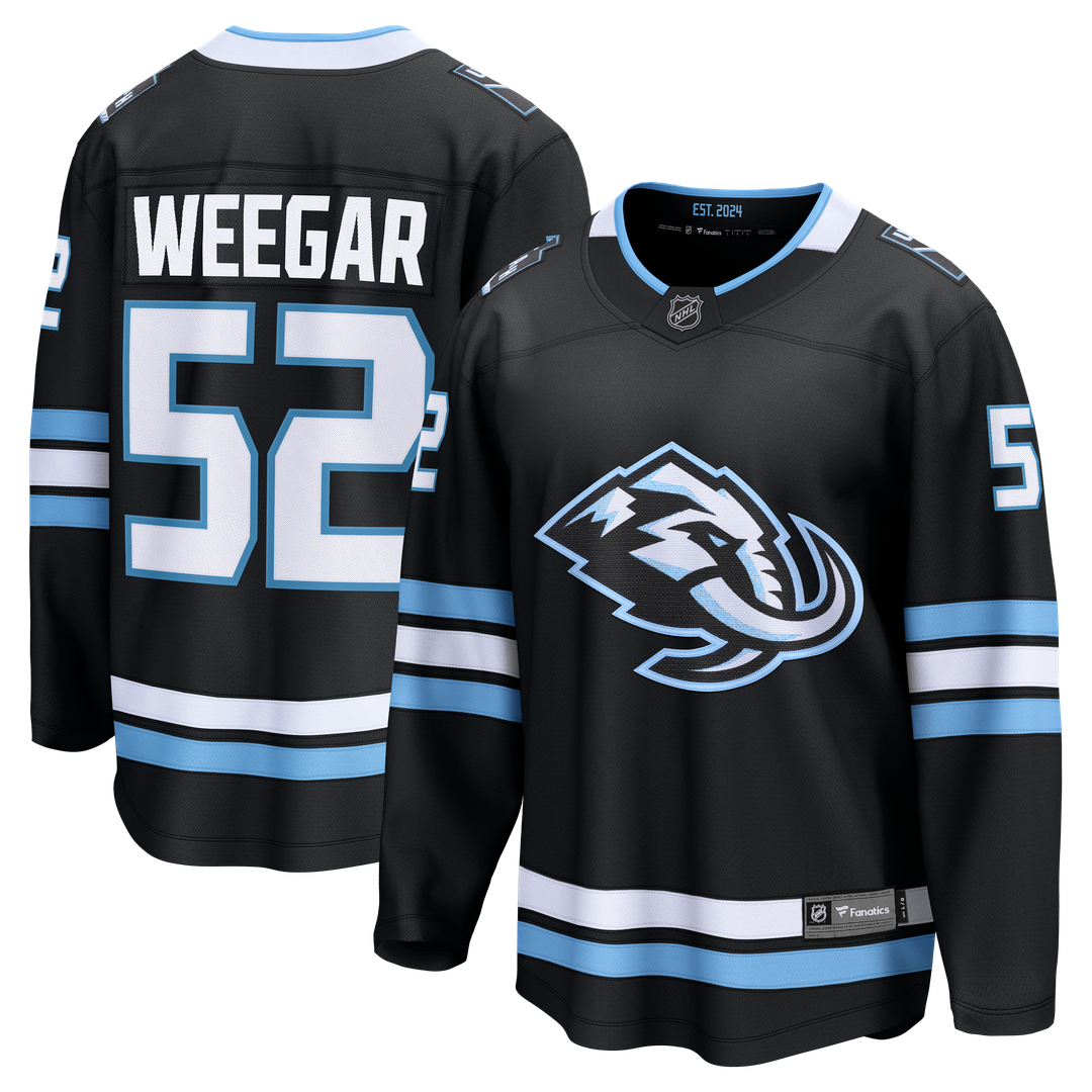 MacKenzie Weegar Utah Mammoth Fanatics Home Breakaway Jersey - Black