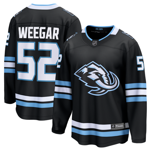 MacKenzie Weegar Utah Mammoth Fanatics Home Breakaway Jersey - Black