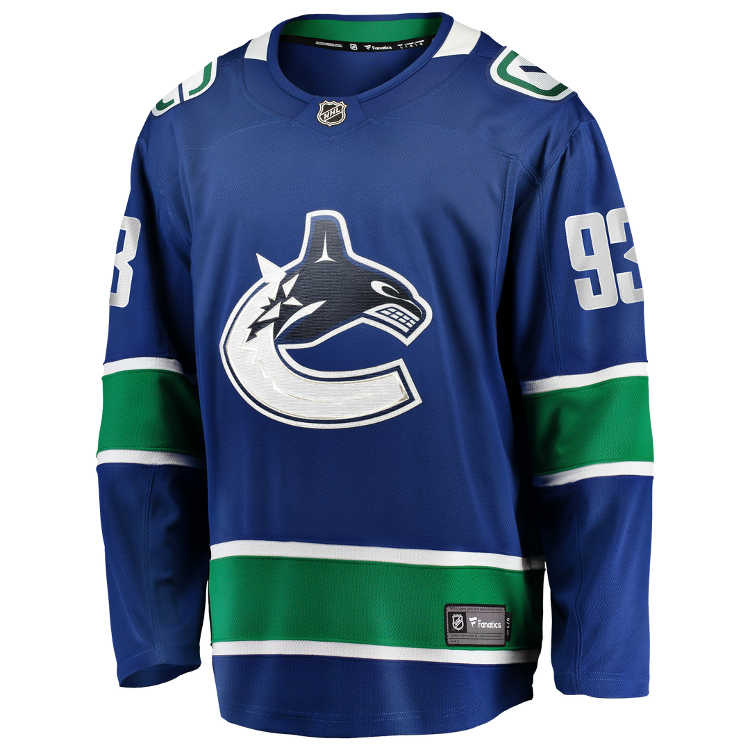 Marco Rossi Vancouver Canucks Fanatics Home Premier Breakaway Player Jersey - Blue