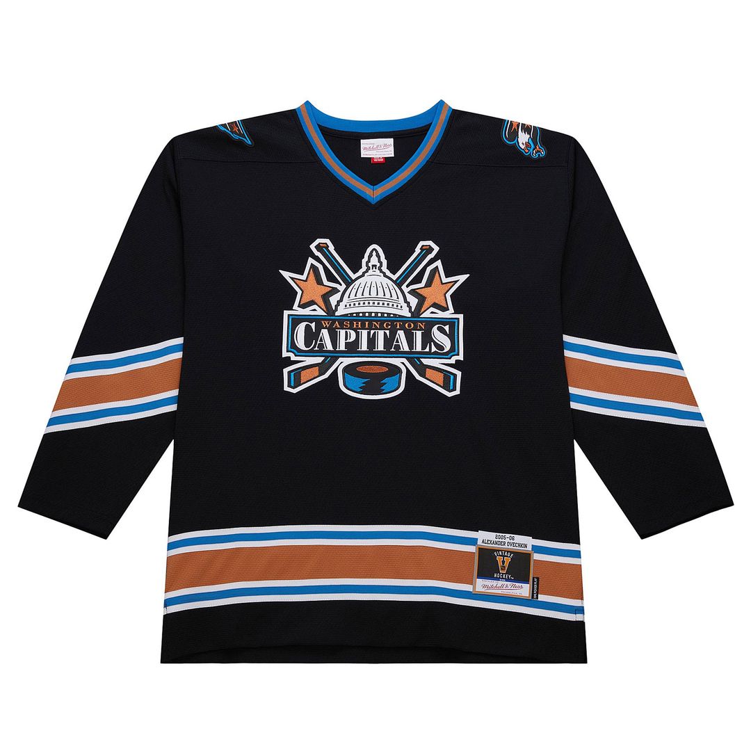 Alexander Ovechkin Washington Capitals Mitchell & Ness 2005/06 Power Play Jersey - Black