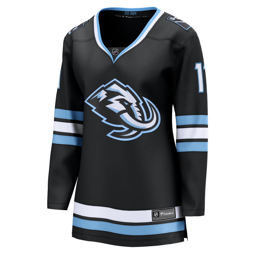 Dylan Guenther Utah Mammoth Fanatics Women's Home Breakaway Player Jersey - Black