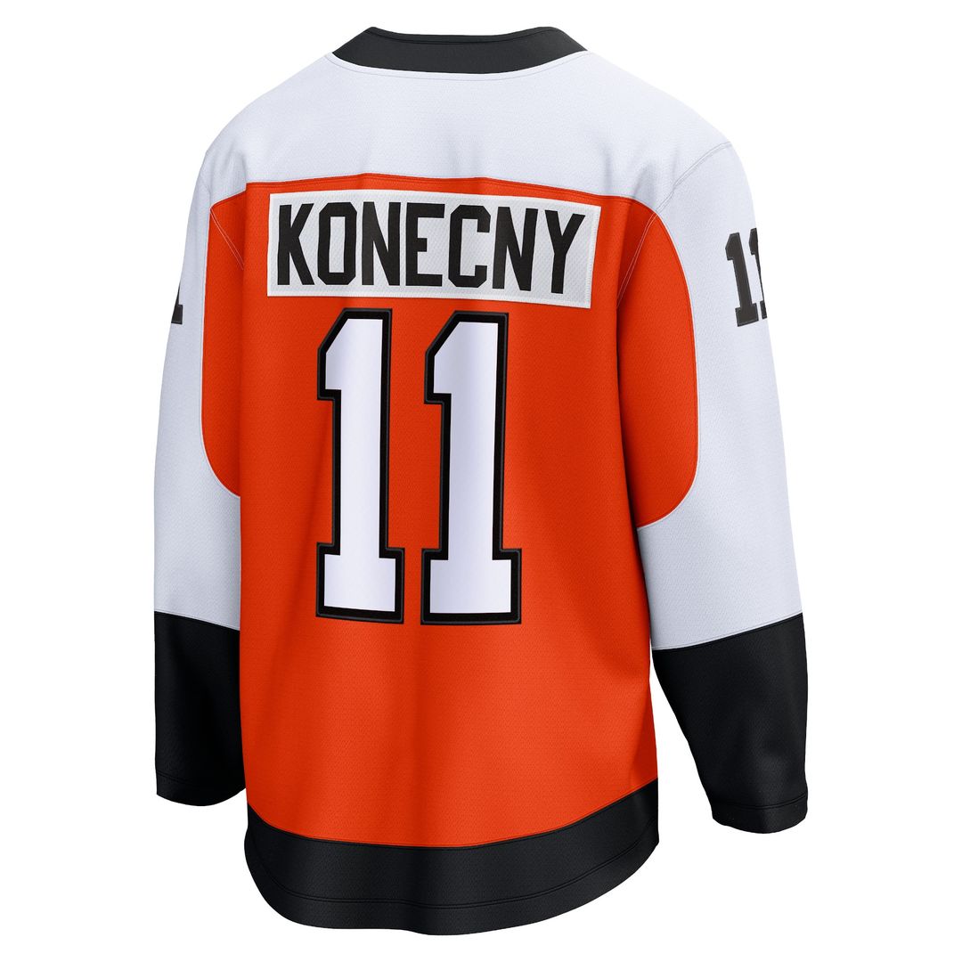 Travis Konecny Philadelphia Flyers Fanatics Home Breakaway Jersey - Orange