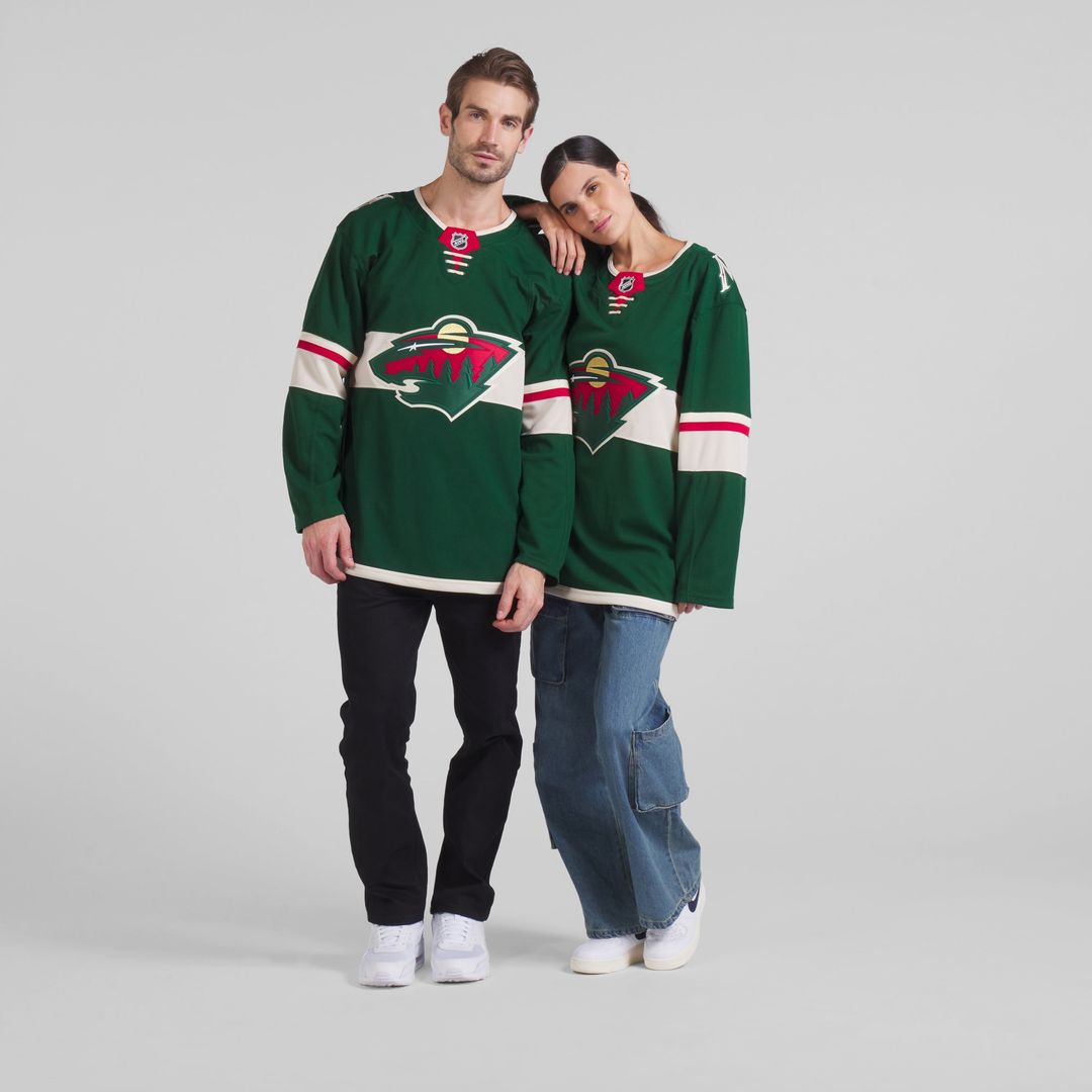 Minnesota Wild Fanatics Home Premium Jersey - Green