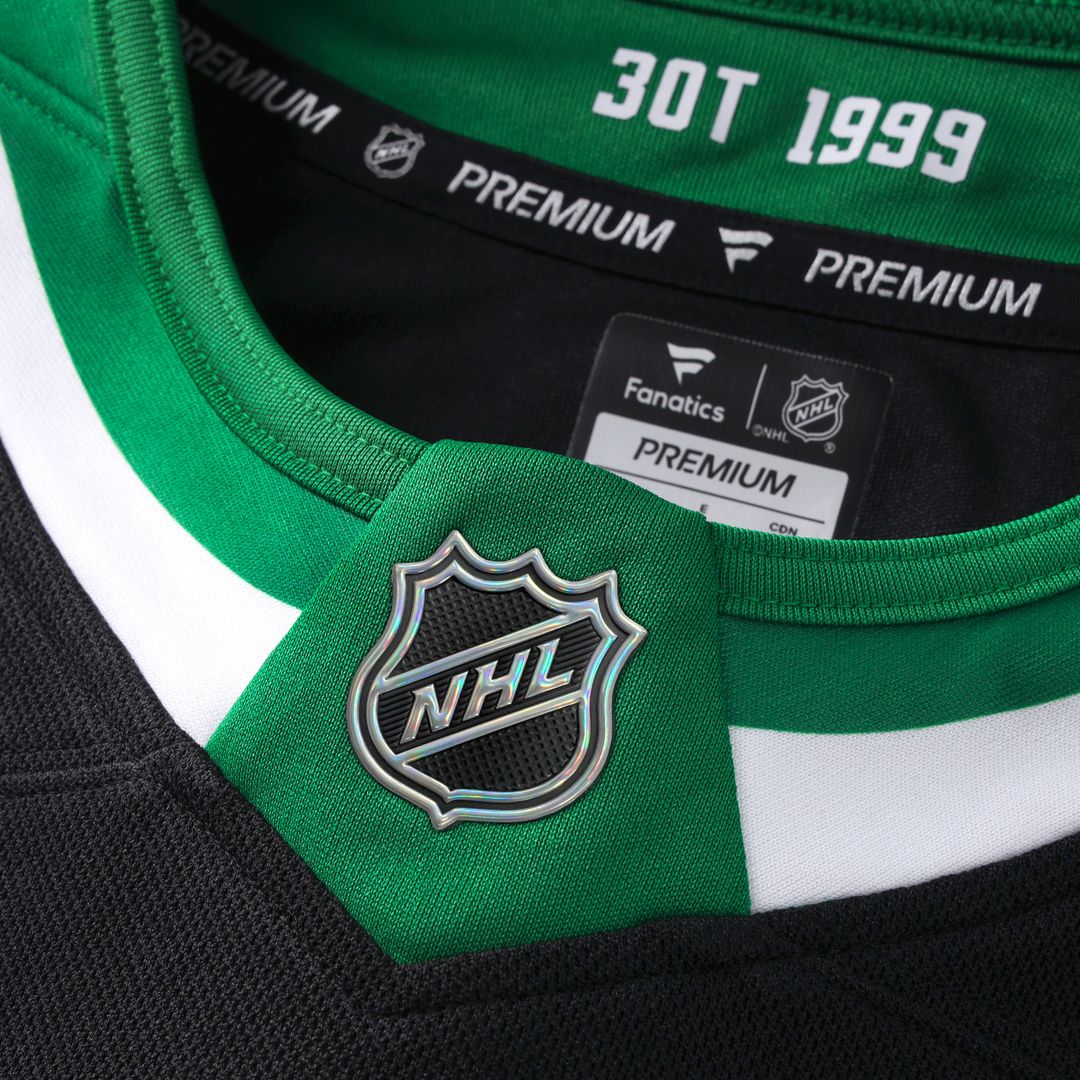 Dallas Stars Fanatics Alternate Premium Custom Jersey - Black