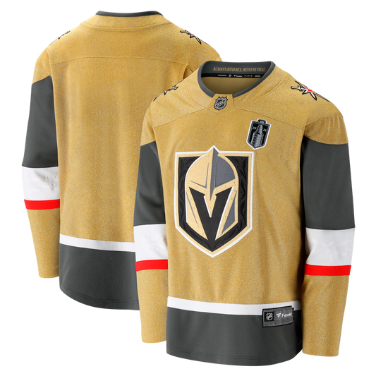 Vegas Golden Knights Fanatics 2026 Stanley Cup Final Breakaway Jersey - Gold