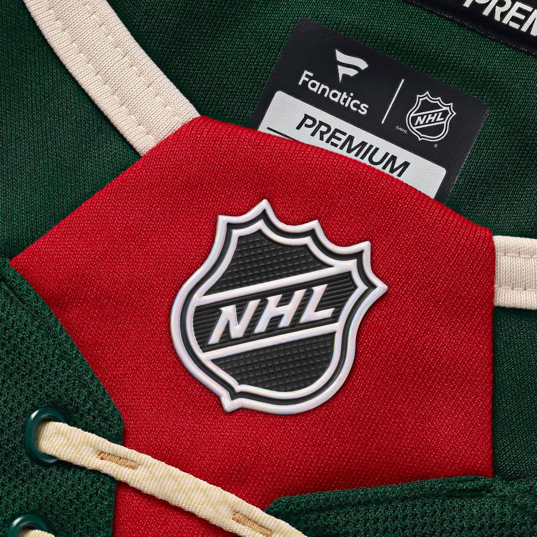 Minnesota Wild Fanatics Home Premium Custom Jersey - Green