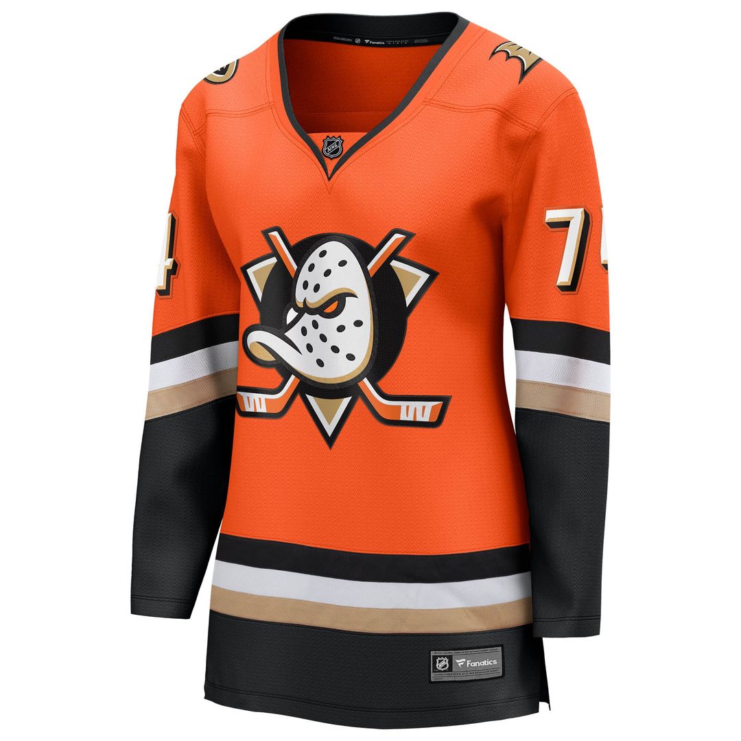 John Carlson Anaheim Ducks Fanatics Women's Home Breakaway Jersey - Orange