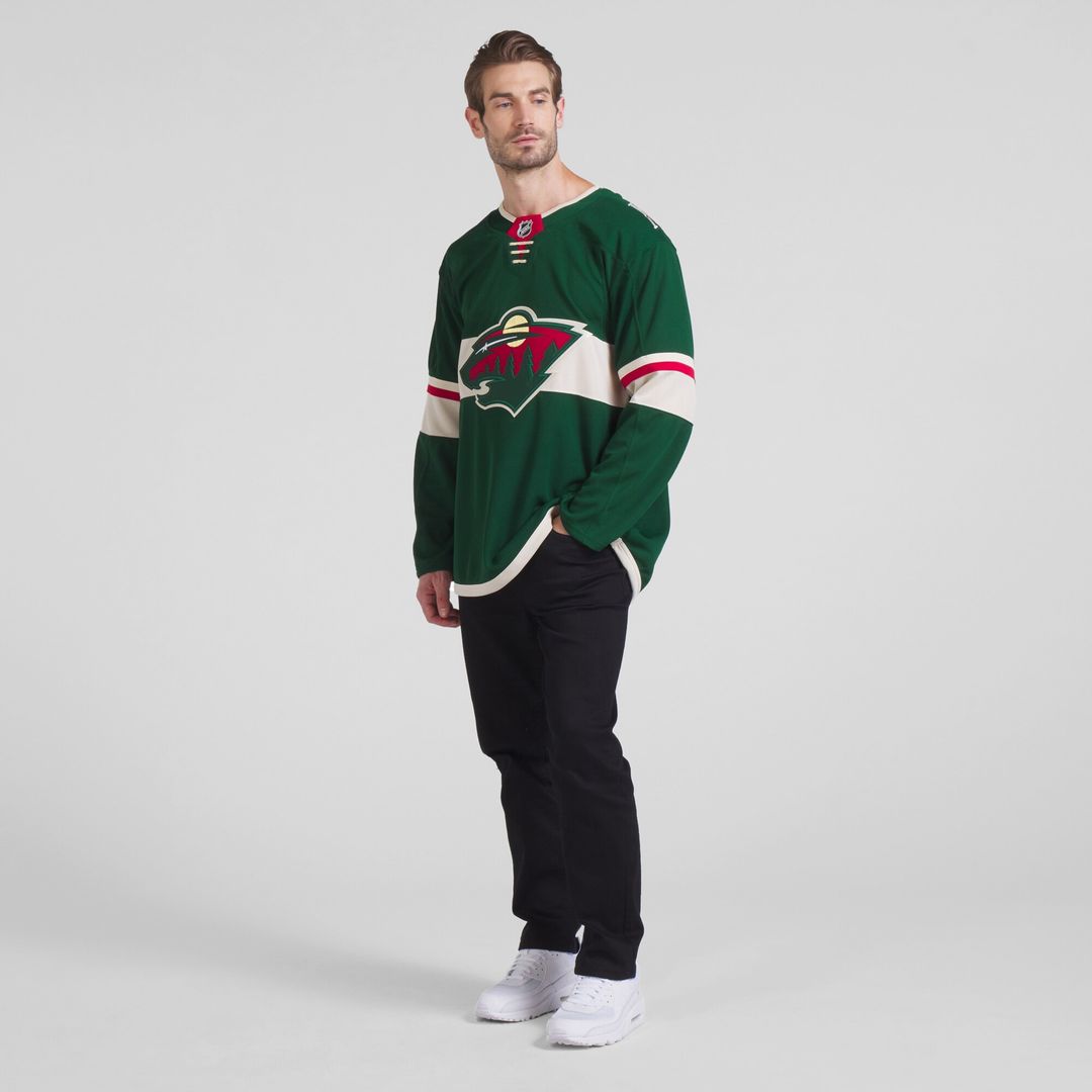 Minnesota Wild Fanatics Home Premium Jersey - Green