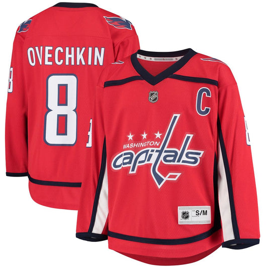 Alexander Ovechkin Washington Capitals Youth Home Player Replica Jersey - Red