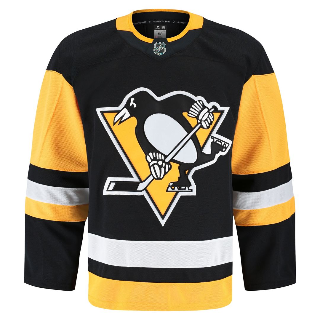 Pittsburgh Penguins Fanatics Alternate Authentic Pro Jersey - Gold