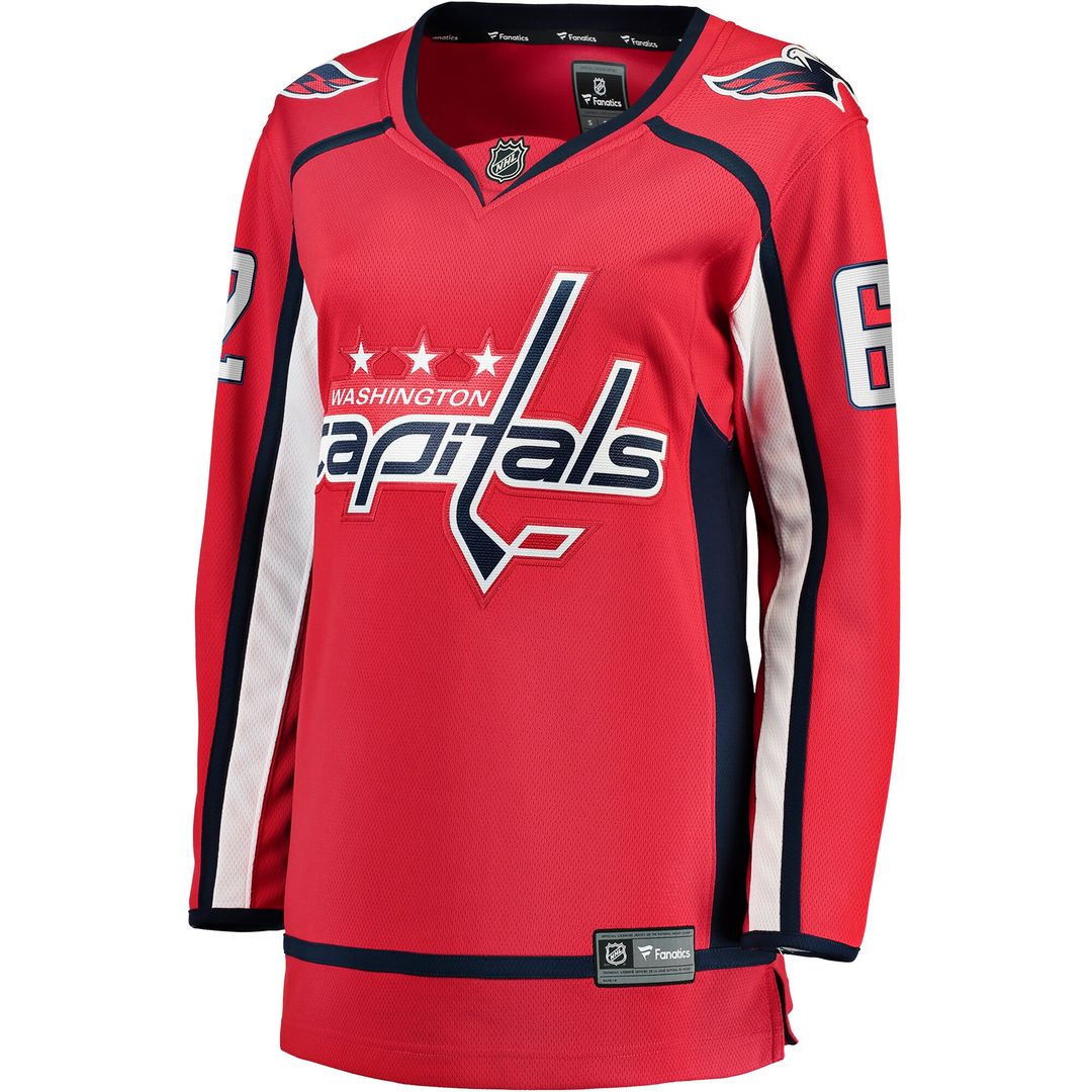 Ilya Protas Washington Capitals Fanatics Women's Home Breakaway Jersey - Red