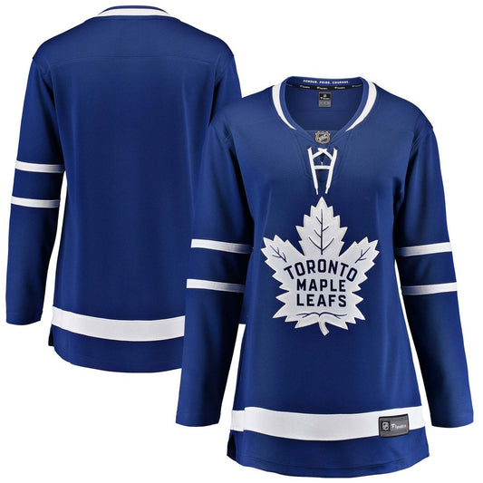 Toronto Maple Leafs Fanatics Women's Home Breakaway Jersey - Blue