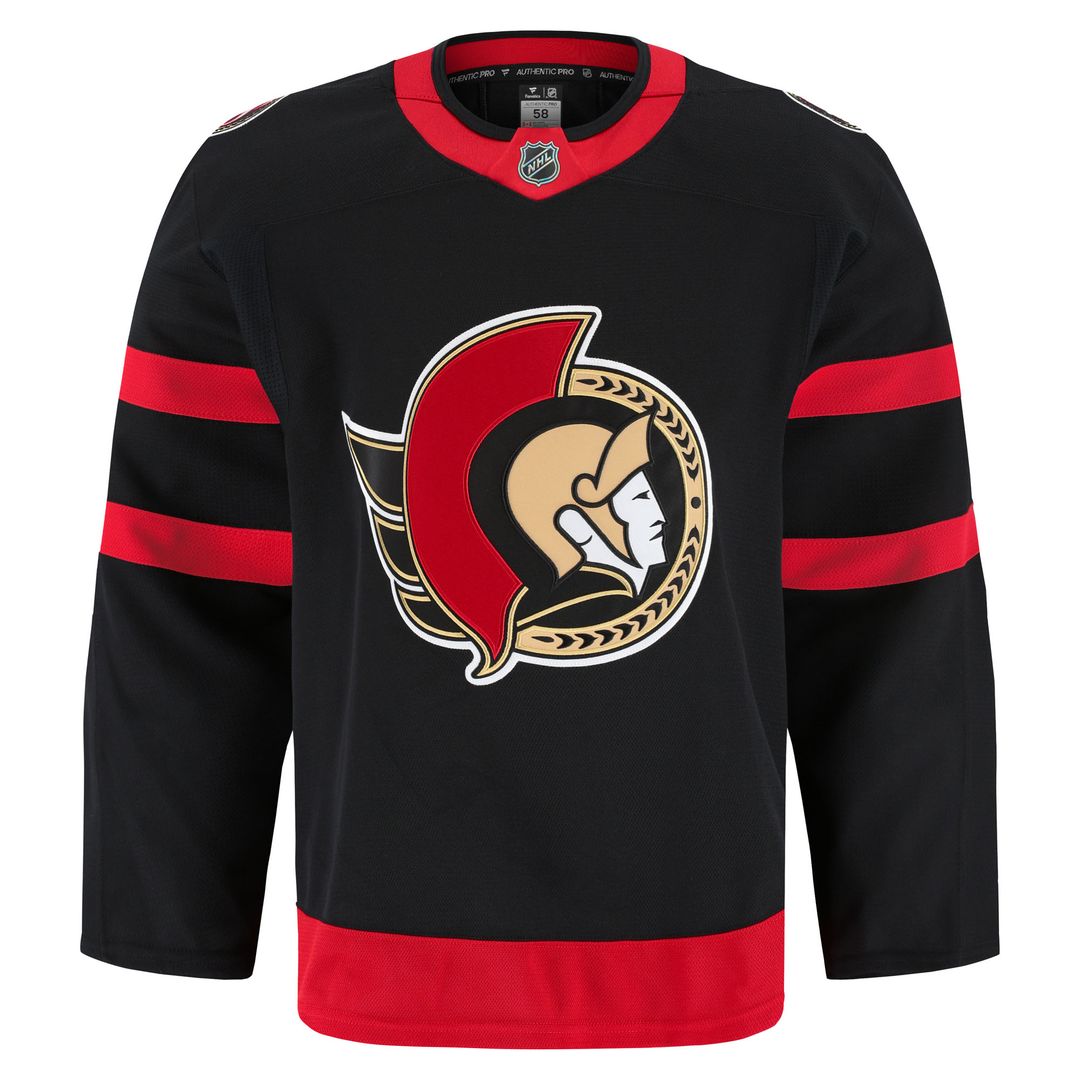 Ottawa Senators Fanatics Home Authentic Pro Jersey - Black