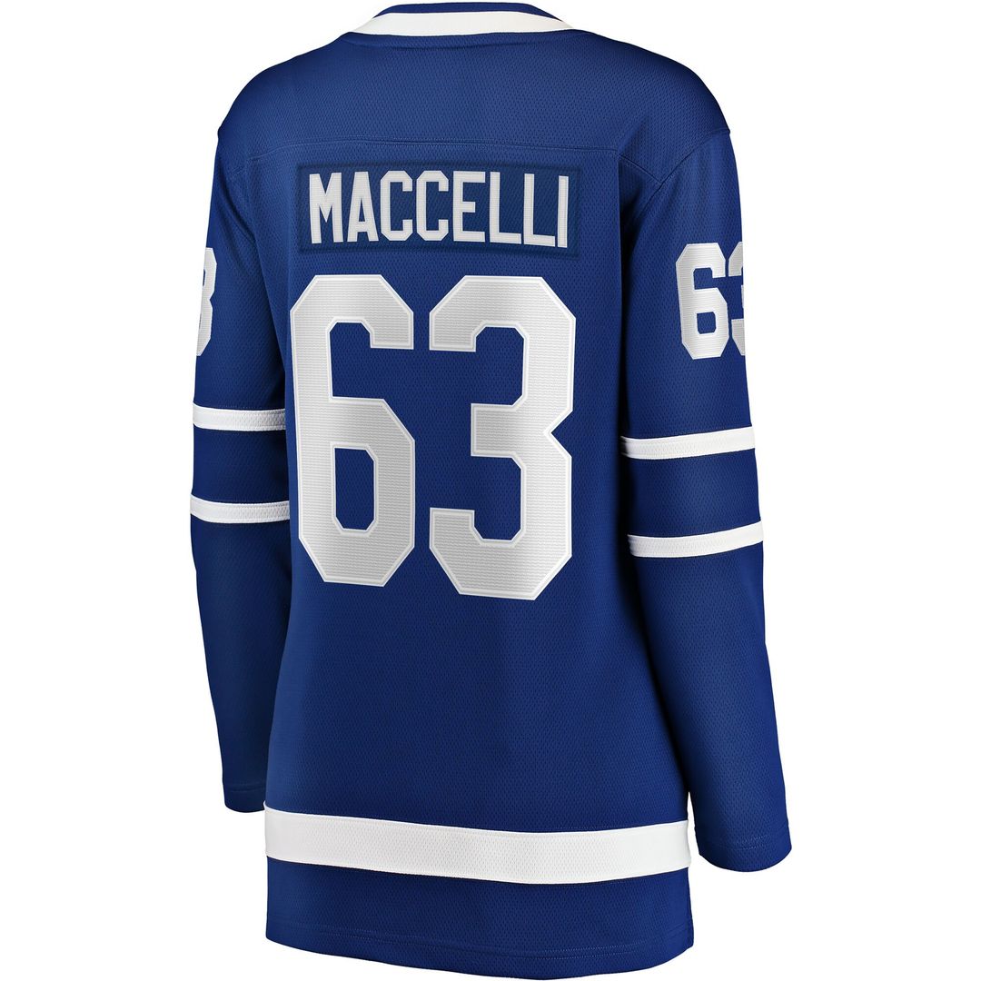 Matias Maccelli Toronto Maple Leafs Fanatics Women's Home Breakaway Jersey - Blue