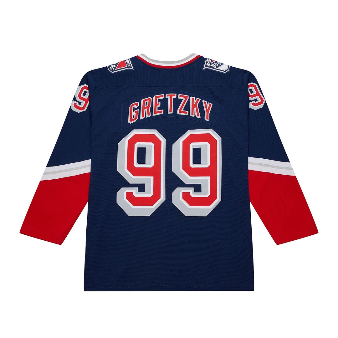 Wayne Gretzky New York Rangers Mitchell & Ness Youth 1996/97 Power Play Player Jersey
