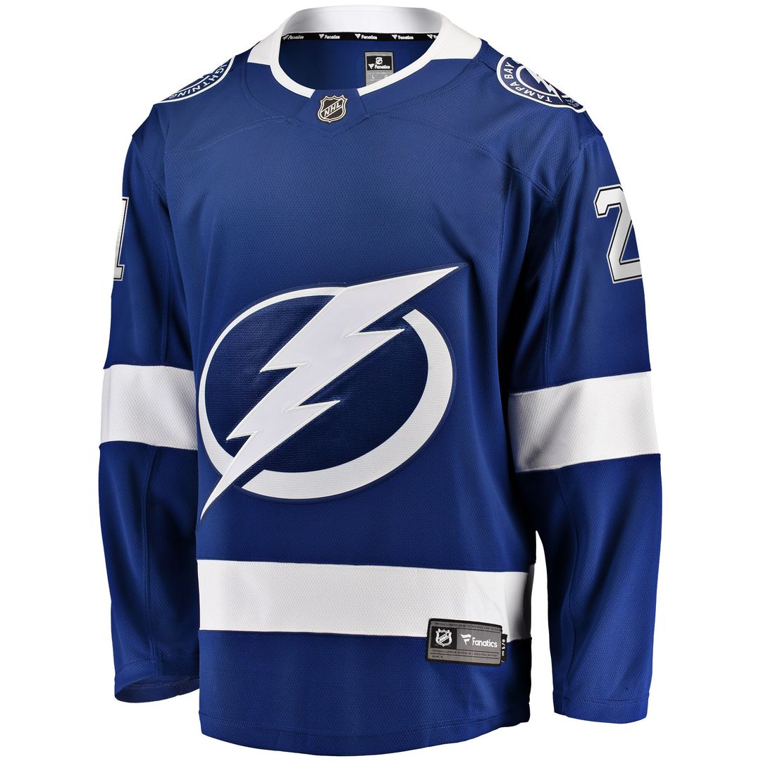 Brayden Point Tampa Bay Lightning Fanatics Breakaway Jersey - Blue