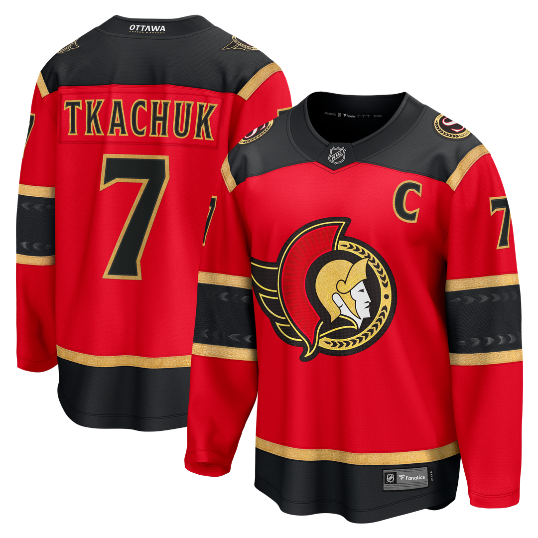 Brady Tkachuk Ottawa Senators Fanatics Alternate Breakaway Jersey - Red