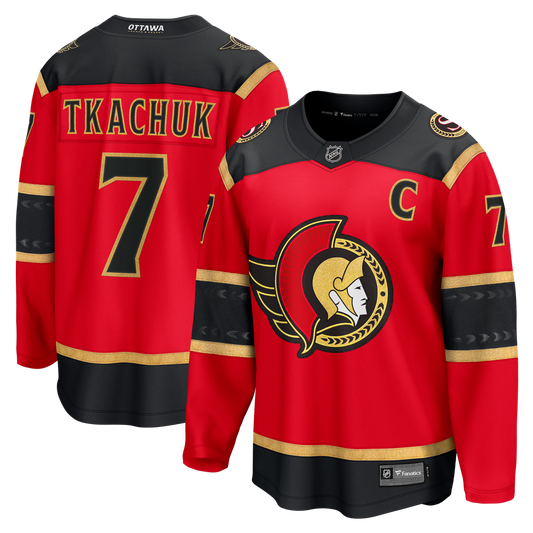 Brady Tkachuk Ottawa Senators Fanatics Alternate Breakaway Jersey - Red
