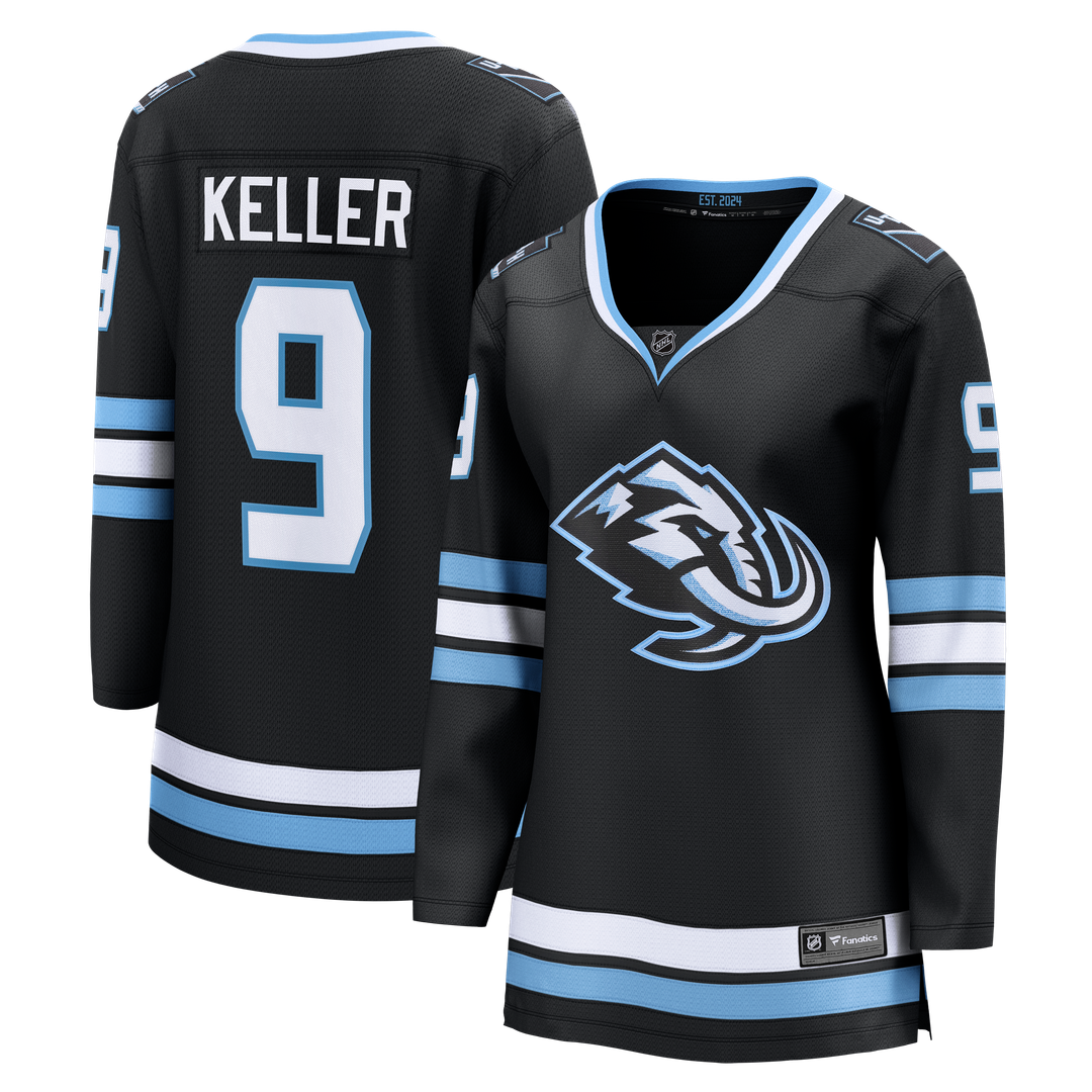 Clayton Keller Utah Mammoth Fanatics Women's Home Breakaway Jersey - Black