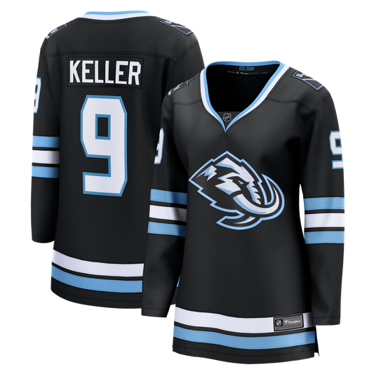 Clayton Keller Utah Mammoth Fanatics Women's Home Breakaway Jersey - Black