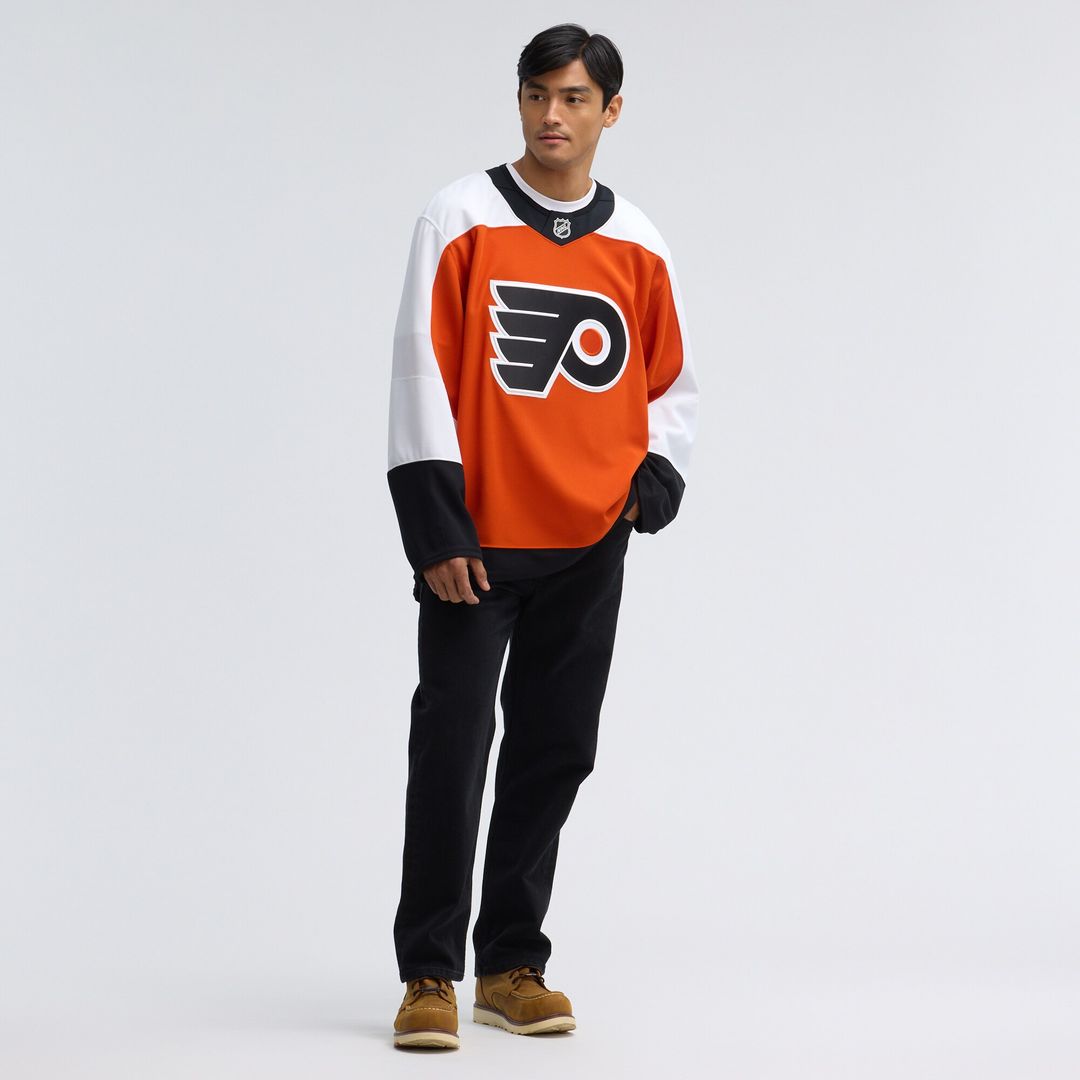 Philadelphia Flyers Fanatics Home Authentic Pro Jersey - Orange