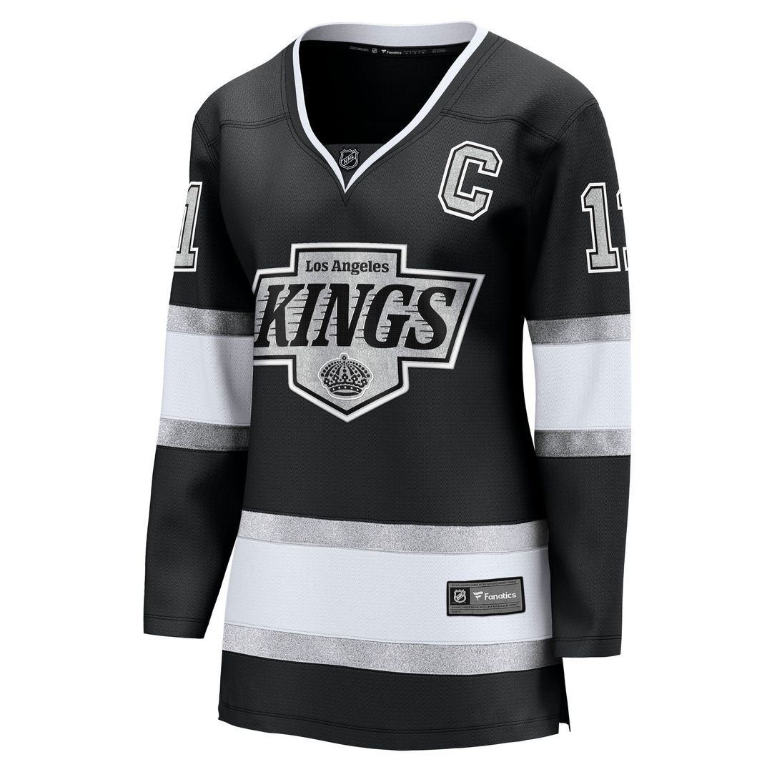 Anze Kopitar Los Angeles Kings Fanatics Women's Home Breakaway Jersey - Black