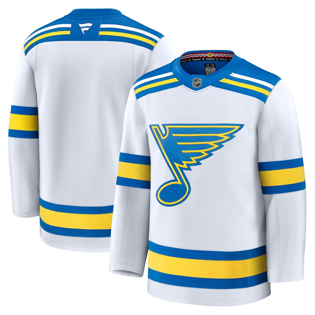 St. Louis Blues Fanatics Away Premium Jersey - White