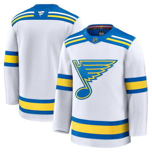St. Louis Blues Fanatics Away Premium Jersey - White