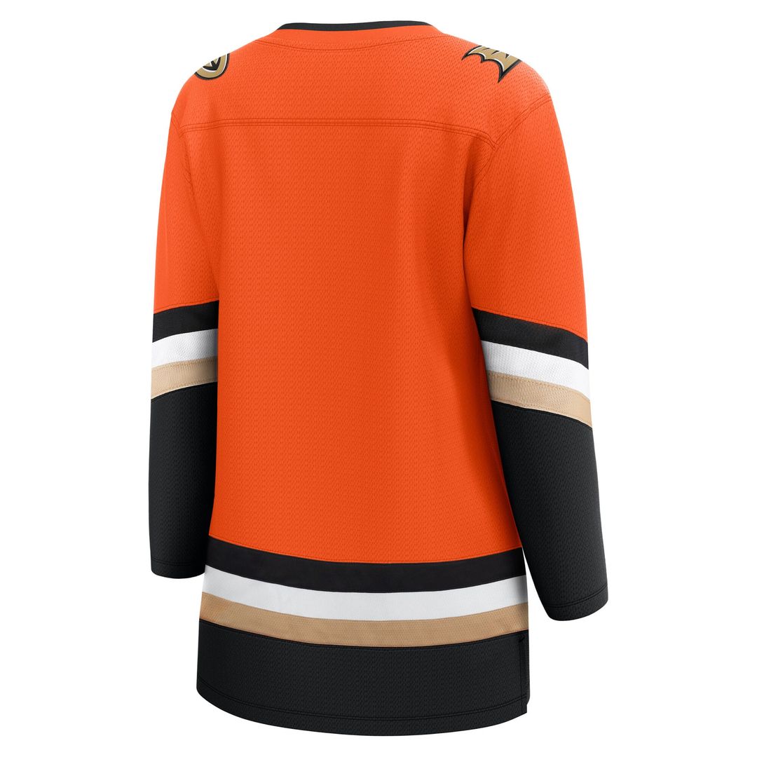 Anaheim Ducks Fanatics Women's Home Breakaway Jersey - Orange