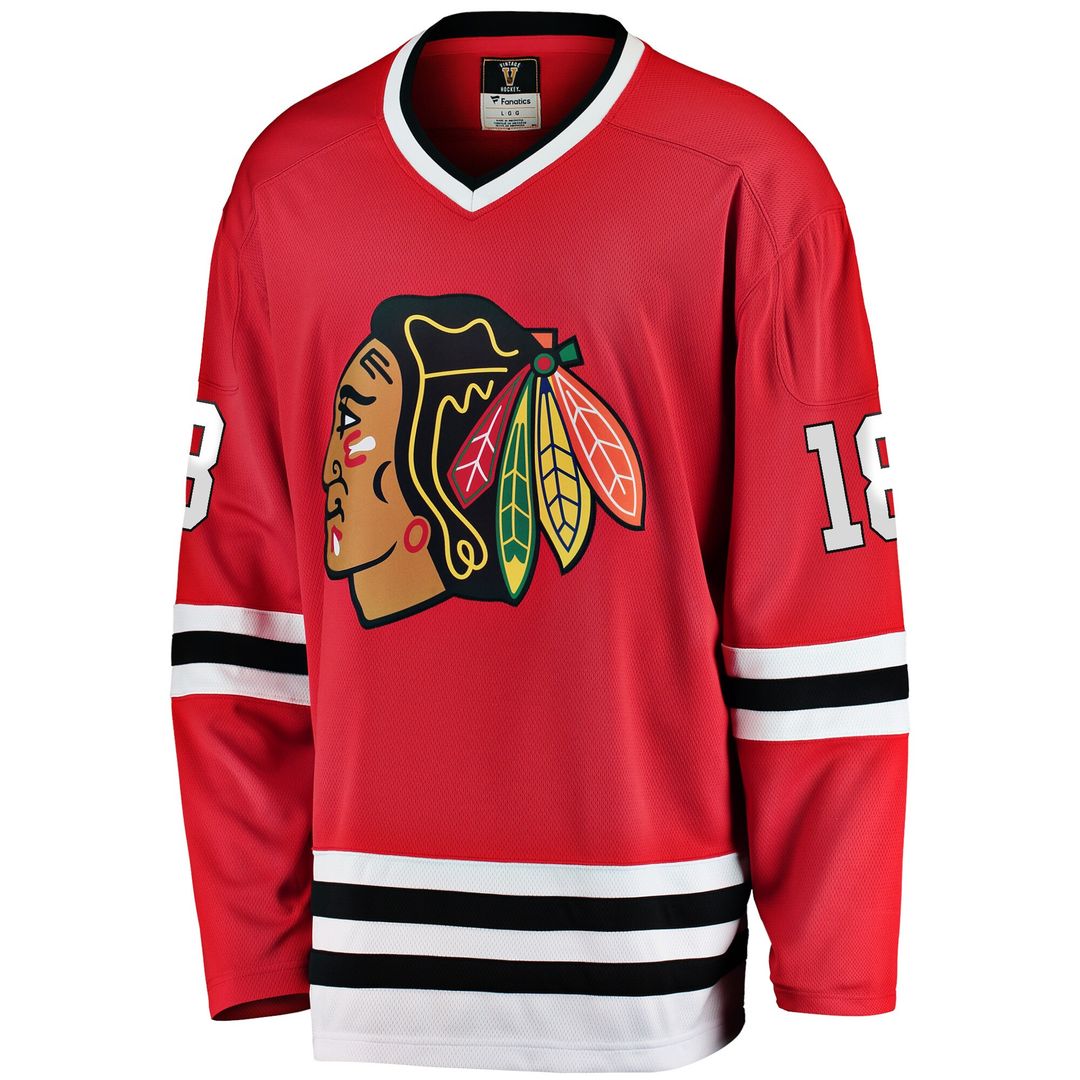 Denis Savard Chicago Blackhawks Fanatics Premier Breakaway Retired Player Jersey - Red