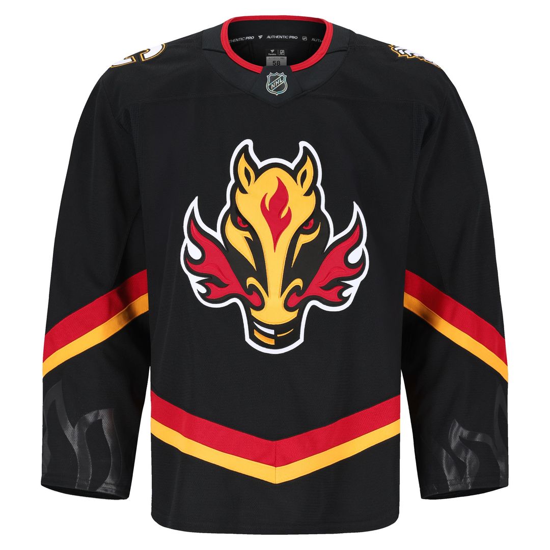Calgary Flames Fanatics Alternate Authentic Pro Jersey - Black