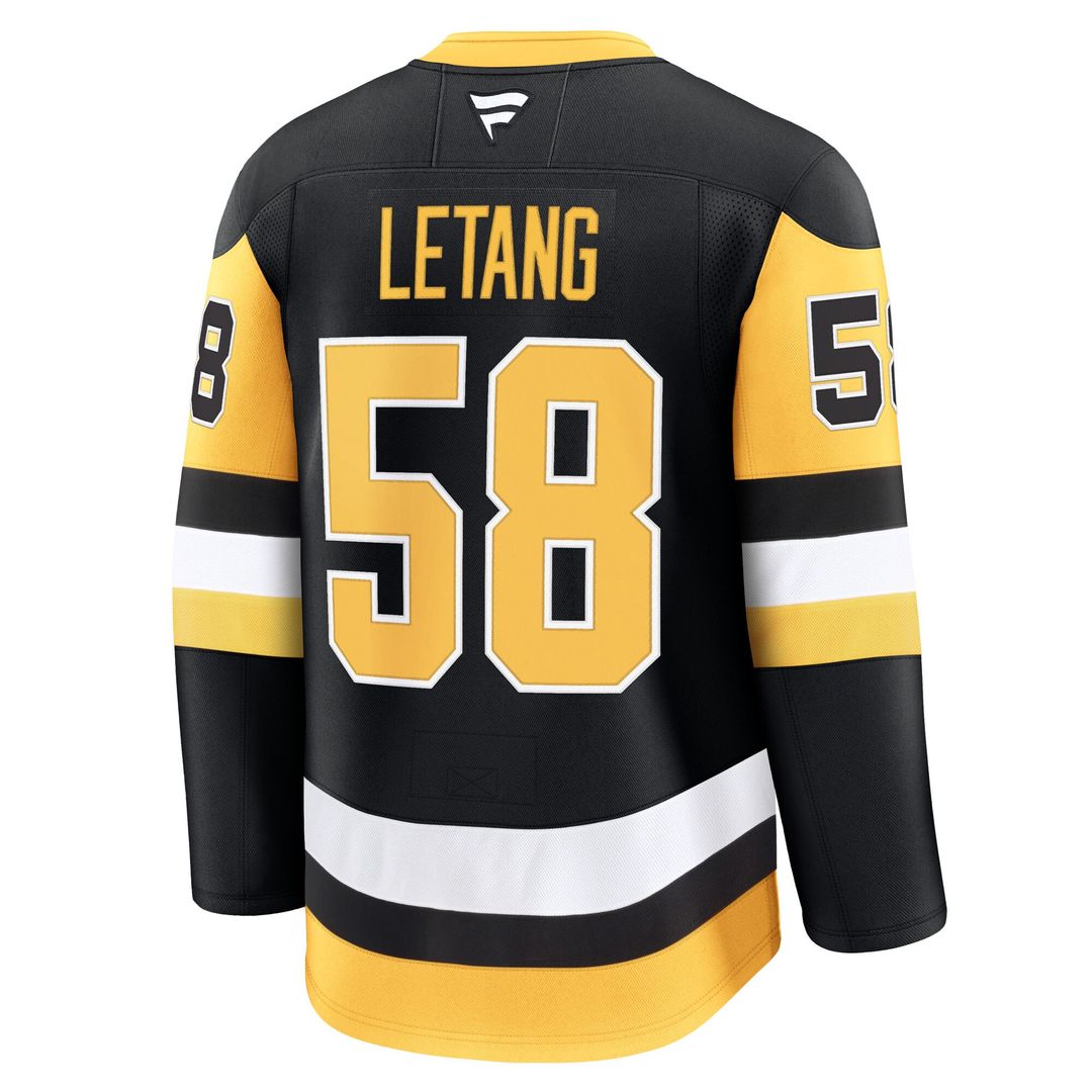 Kris Letang Pittsburgh Penguins Fanatics Home Premium Jersey - Black