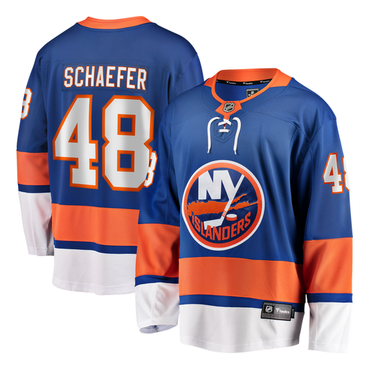 Matthew Schaefer New York Islanders Fanatics Home Breakaway Player Jerseys - Royal