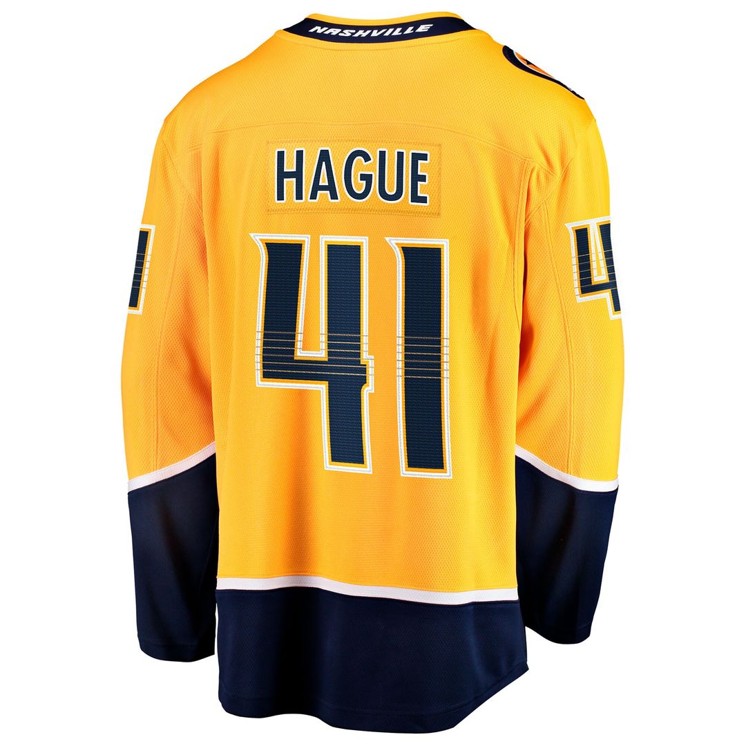 Nicolas Hague Nashville Predators Fanatics Home Breakaway Jersey - Gold