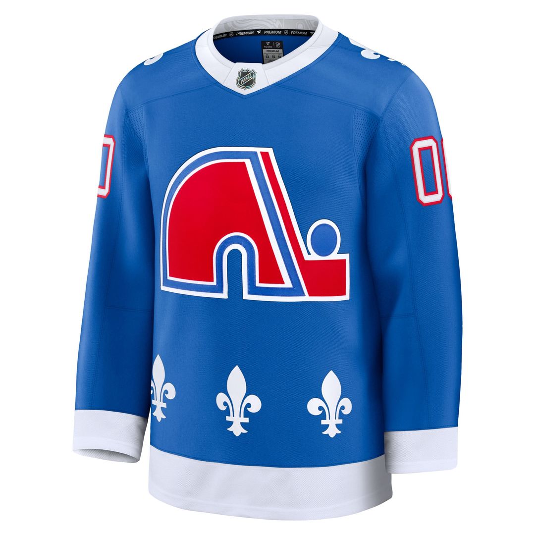 Colorado Avalanche Fanatics Alternate Heritage Premium Custom Jersey - Blue