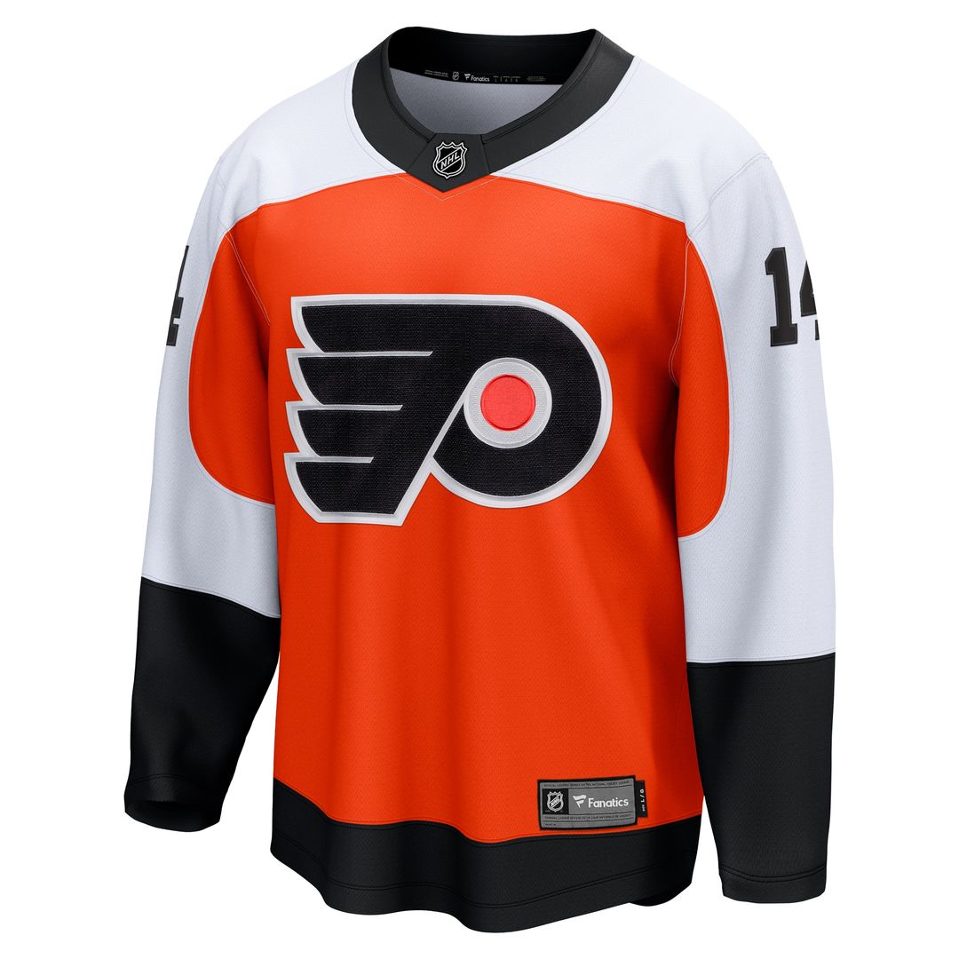 Sean Couturier Philadelphia Flyers Fanatics Home Breakaway Jersey - Orange