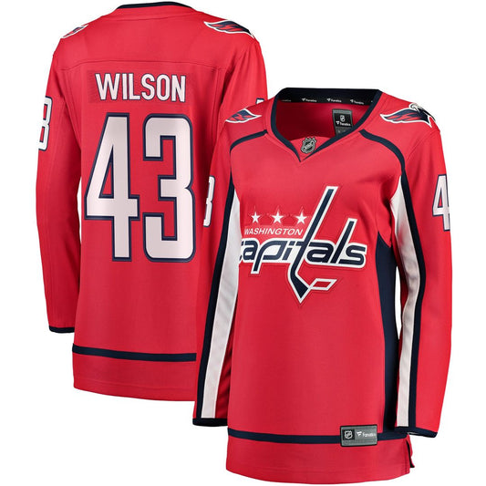 Tom Wilson Washington Capitals Fanatics Women's Breakaway Player Jersey - Red