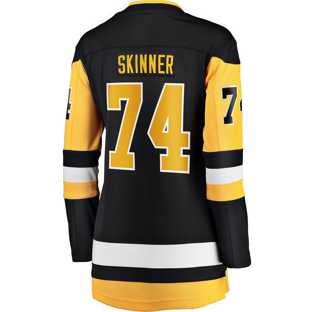 Stuart Skinner Pittsburgh Penguins Indiana Women's Home Breakaway Jersey - Black