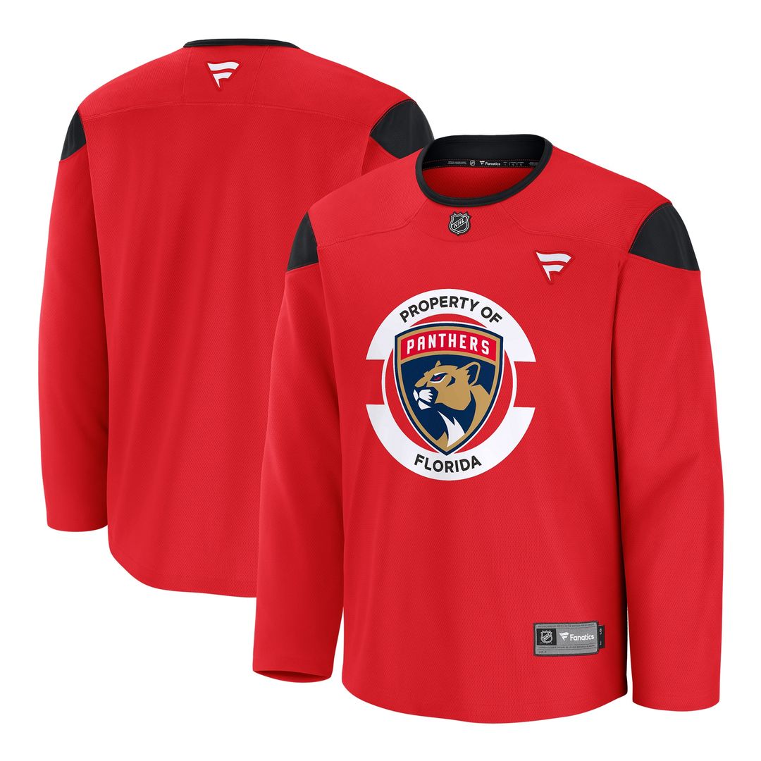 Florida Panthers Fanatics Practice Jersey - Red