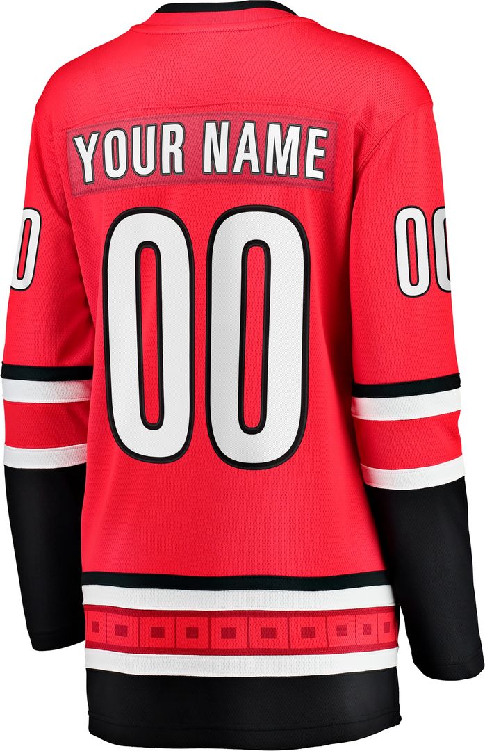 Carolina Hurricanes Fanatics Women's Alternate Breakaway Custom Jersey - Red