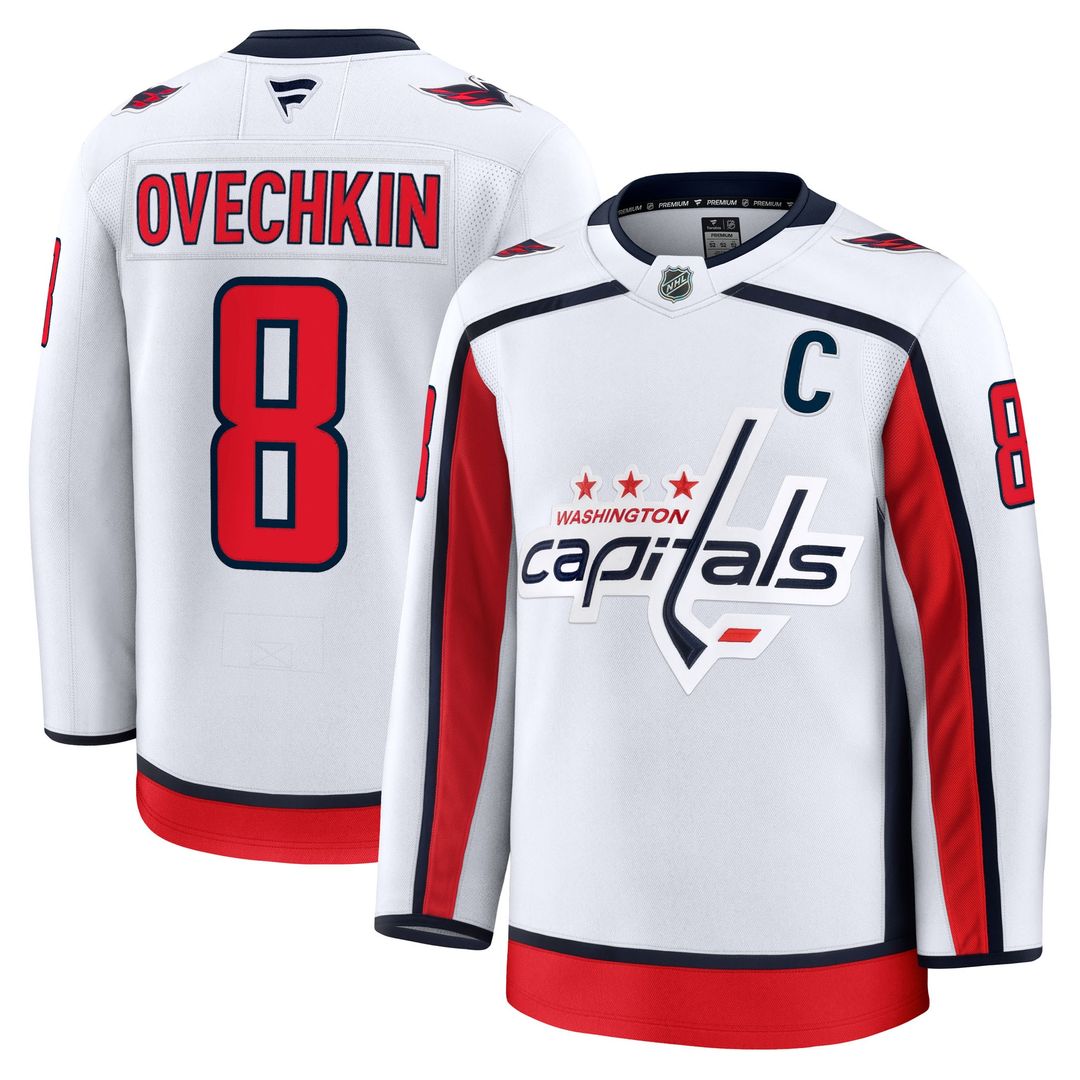 Alexander Ovechkin Washington Capitals Fanatics Home Premium Jersey - Red