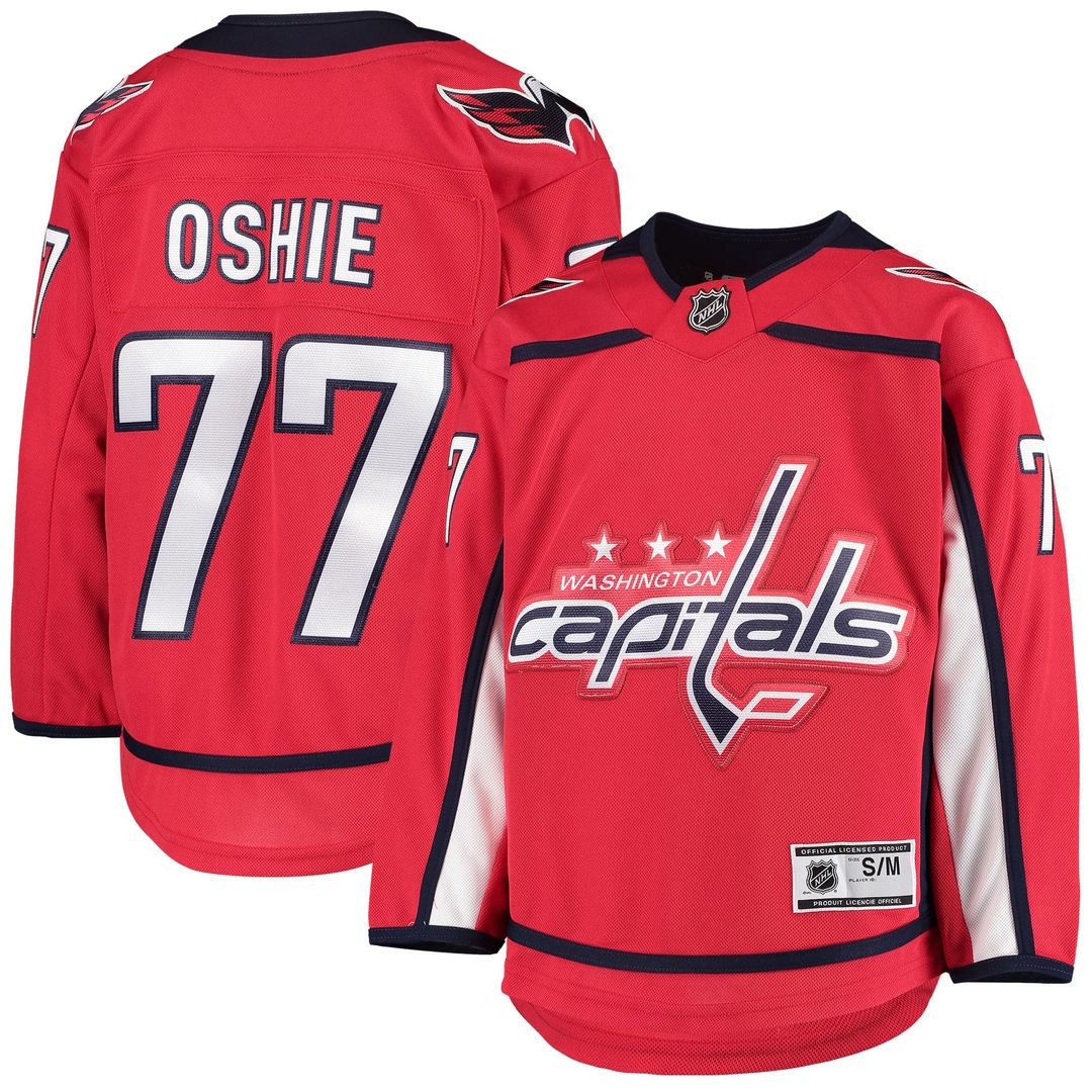 TJ Oshie Washington Capitals Outerstuff Youth Home Jersey - Red