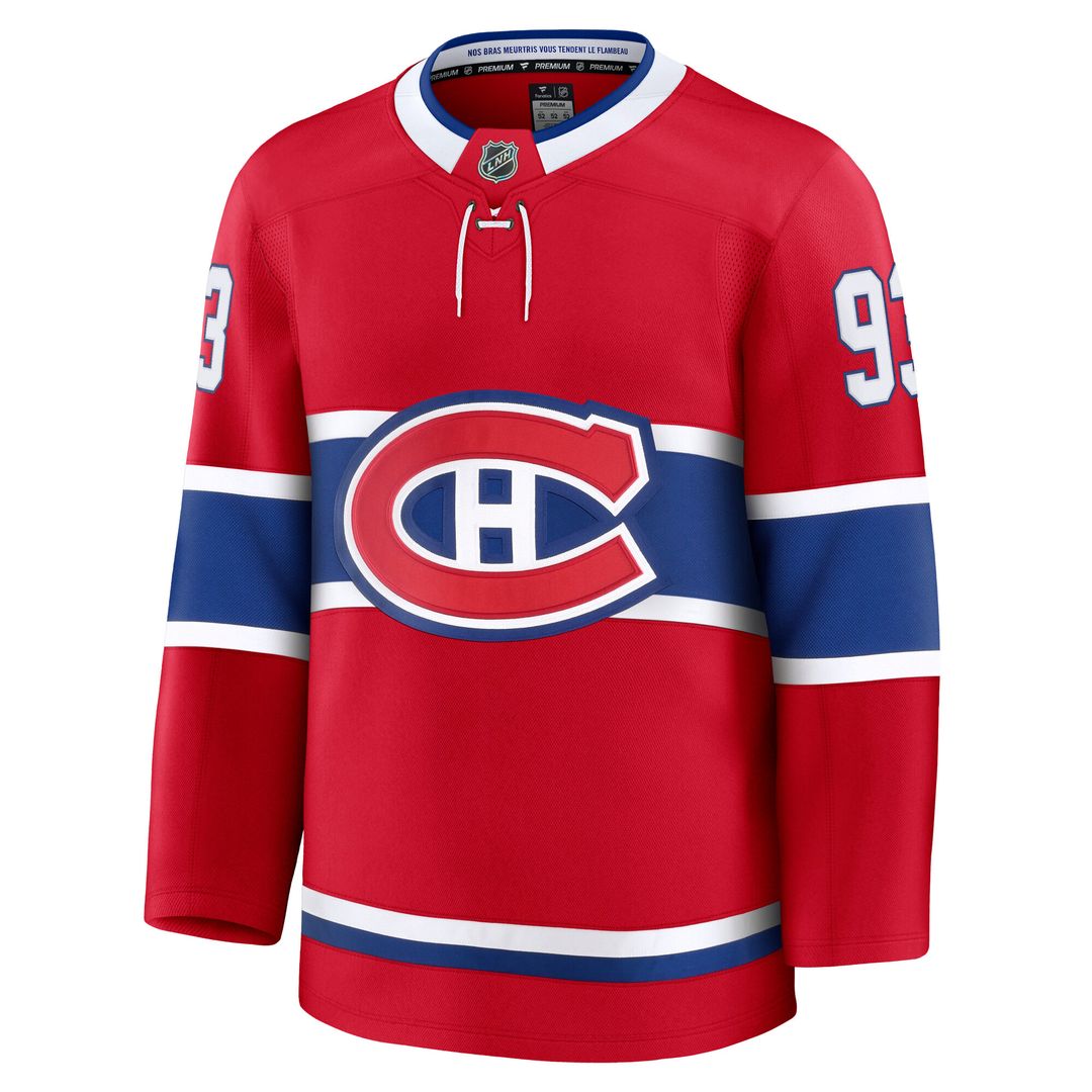 Ivan Demidov Montreal Canadiens Fanatics Home Premium Jersey - Red