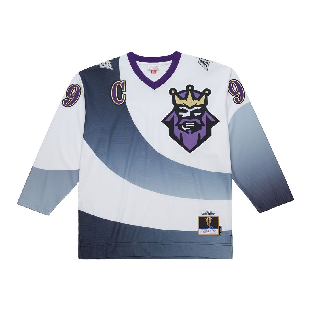 Wayne Gretzky Los Angeles Kings Mitchell & Ness 1995-96 Power Play Jersey - White
